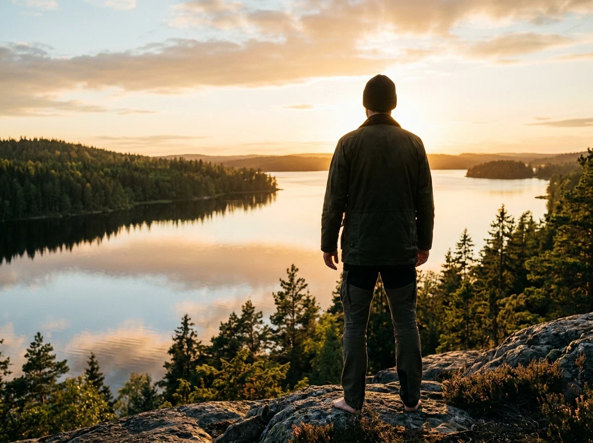 Aktiv man i naturen - mäns välmående tillskott köpa online Sverige